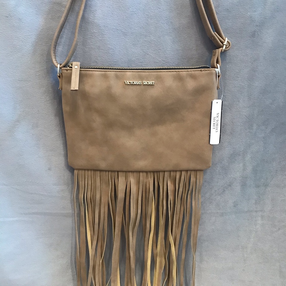 Victoria’s Secret Suede Fringe Crossbody